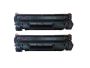 Compatible Canon C737 Toner Cartridge -3337/CF283A - Pack Of 02