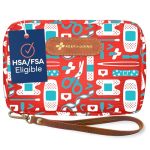 Keepgoing Travel First Aid Kit For Kids 130 Pc. For Car Home Purse Diaper Bag & Backpack With Latex-free Bandages - MINI First A
