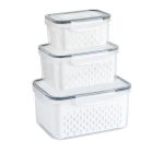 3-PIECE Refrigerator Storage Box