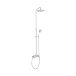 - Exposed Brushed Nickel Shower Set