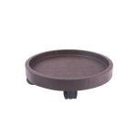 Brown 250 Wheeled Plant Tray With Saucer