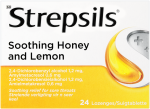 Soothing Honey & Lemon Lozenges 24PK