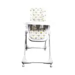Baby High Chair And Swing 2 In 1 Grey And White