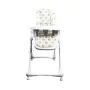 Baby High Chair And Swing 2 In 1 Grey And White