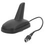 Car Roof Radio Aerial Compatible With Audi A3 A4 A6 MINI V40 WM-9017S Black