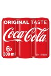 Coca Cola Soft Drink Can 6 X 300ML