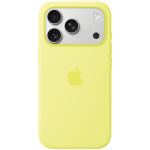 Apple Iphone 17 Pro Silicone Case With Magsafe - Neon Yellow Model A3559