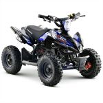 Nitro 50CC MINI Upgraded Quad Pullstart - Blue 4-10 Years