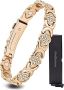 Womens Pure Copper Magnetic Bracelet 3800 Gauss Adjustable Clover Design