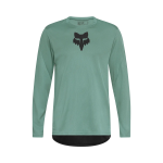 Fox Ranger Head Long Sleeve Jersey Pine Green - Xx-large