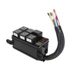 12V Fuse And Relay Box Kit 6PCS 4 Pin Relays 11PCS Fuses For Automotive Engine