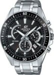 Casio Edifice Analog Wrist Watch Silver & Black