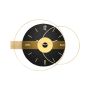 Modern Black & Gold Finish Wall Clock 2018B