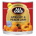 All Gold - Apricot And Peach Jam 900G