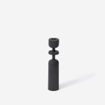 Leisurely Ladies Candle Holder - Black - Small