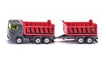 Truck With Dumper Body And Tipping Trailer Scale 1:87