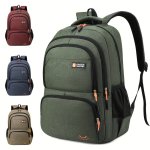 Large Capacity Men's And Women's Backpack For Autumn And Winter Laptop Student Bag Multi Functional Waterproof Commuting Backpac