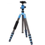 Pro.j Professional Carbon Travel Tripod CAPACITY-8KG BLUE-45834BL