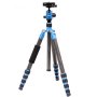 Pro.j Professional Carbon Travel Tripod CAPACITY-8KG BLUE-45834BL
