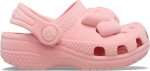 Crocs Littles Velvet Bow Crib - Powder Pink C2C3