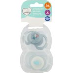 Made 4 Baby 2 Pack Orthodontic Pacifier Blue 6M+
