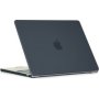 Tuff-Luv Clear Hard-shell Crystal Case For Macbook A2941 Air 15 M2 Black