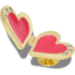 Goldair Gold Bubble Locket Heart Jibbitz - Multi Osfa