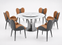 Modern Marble Dining Set 6 Seater