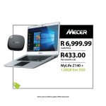 Mecer Mylife Z140 + 128GB Portable SSD