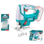 Total Tools Jig Saw Lithium-ion 20V With 5PCS Blades