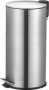 27L Pedal Bin Satin Steel