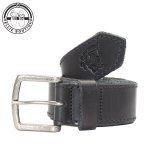 Men's Leather Belt - Black - 40MM - 48
