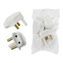 Plug-adaptor 2 Pin Euro Bottom-entry 5 Pack