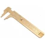 Brass Vernier 100MM 4" 123150502