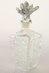 Glass Decanter With Coral Lid 25X10X10CM