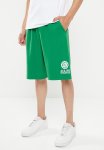 Mens Side Logo Fleece Short - Green