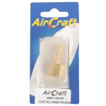 AirCraft Hose Tail Connector Brass 1 4"FX6MM 1PC