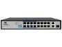 NexGen Computing 16 Port Fast Ethernet PoE 150W 2 Gigabit 1SFP Switch