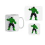 Mug - Coaster And Mouse Pad Combo - Hulk