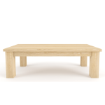 Contemporary Charlie Coffee Table - White Oak