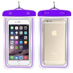Waterproof Smartphone Pouch – Purple