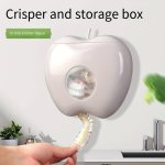 Multi-functional Plastic Wrap Storage Box With Elastic Food Storage Covers - Reusable And Easy To Use - Perfect For Kitchen Acce