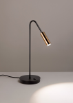 Volta Table Lamp Black Gold
