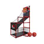 Single Basketball Playset Black & Red
