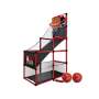 Single Basketball Playset Black & Red