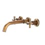 TTB011- Brass Wall Mounted Dual Handle Mixer