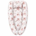 Full Floral Pink And Grey Baby Nest Pod Newborn Lounger