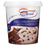 Orange Grove Full Cream Chocolate Yoghurt 1L
