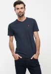 Polo Mens V-neck T-Shirt - Navy