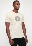 Polo Mens Pony Printed Crew Short Sleeve Tee - Stone